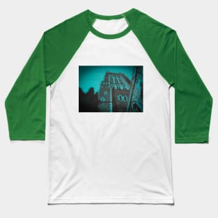 Turquoise Stone Church. Baseball T-Shirt